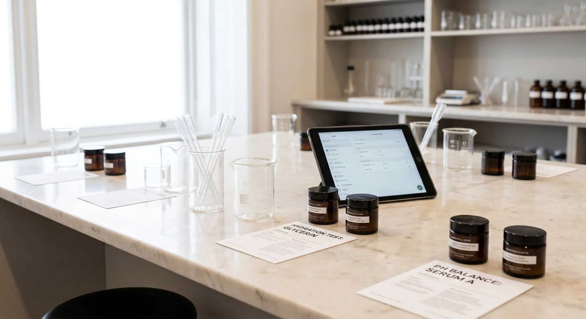 Beautyisles formulation testing and laboratory workstation