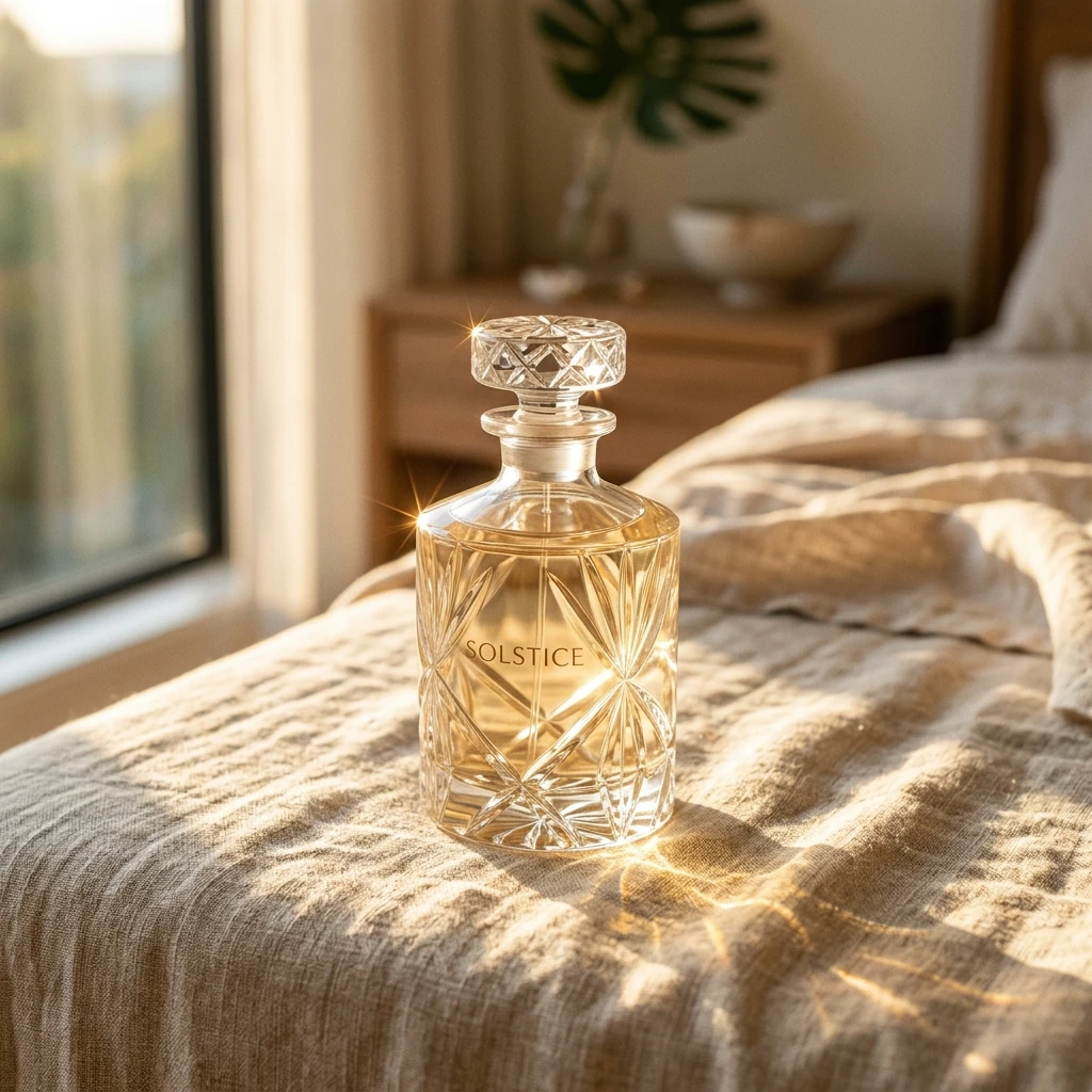 Cut Glass Perfume Bottle - Fragrance Editorial Feature