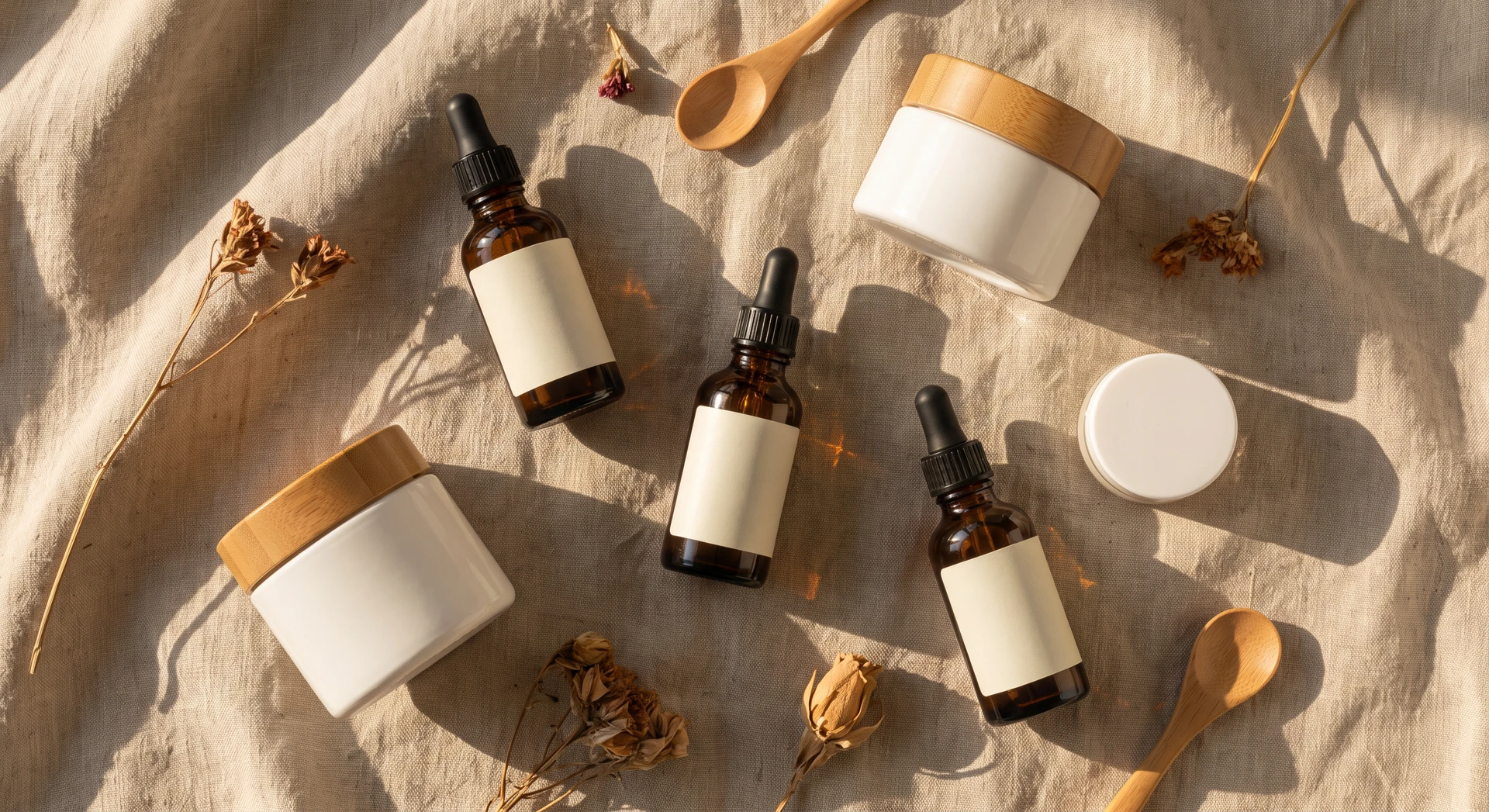 Barrier restoring serum bottles