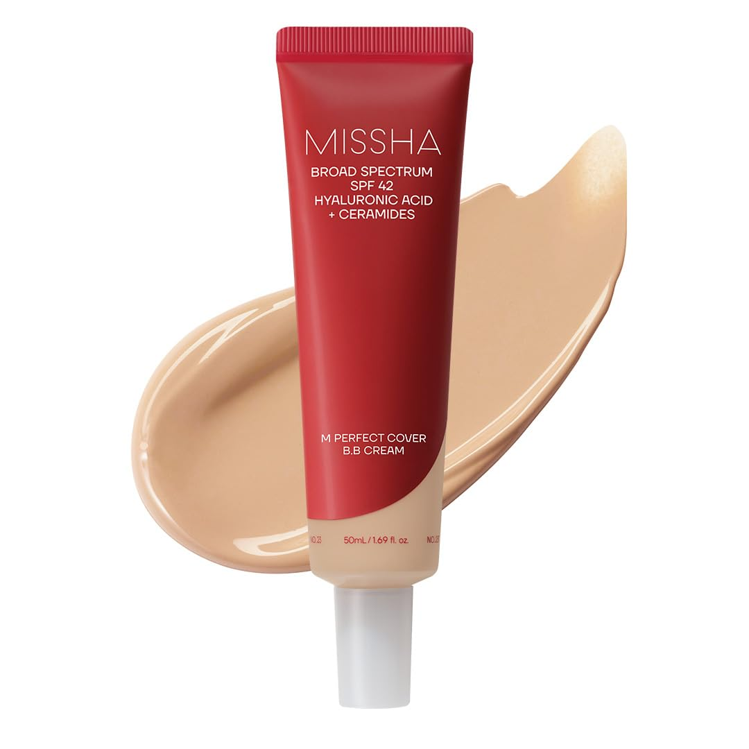 MISSHA M Perfect Cover BB Cream No.23 Natural Beige packshot on a white background