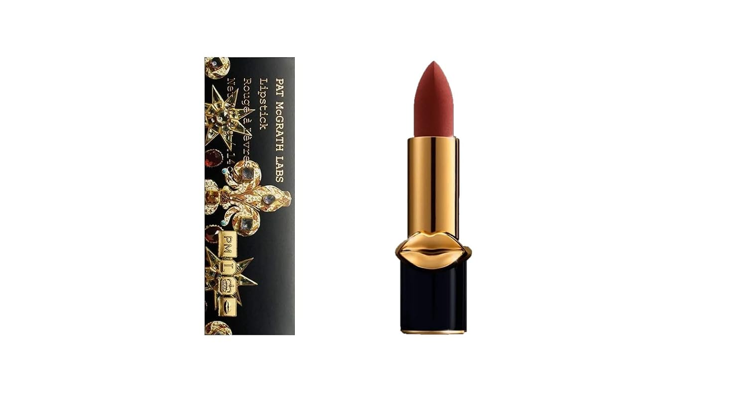 Pat McGrath Labs MatteTrance Lipstick packshot on a white background