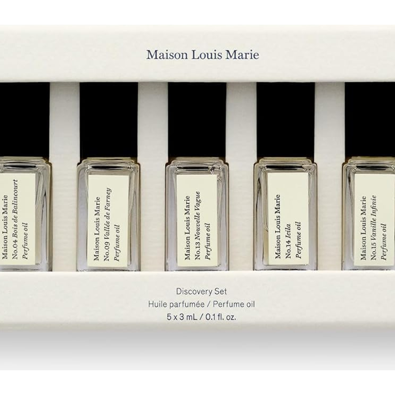 Maison Louis Marie Roll-On Perfume Oil 5-Piece Set bottle
