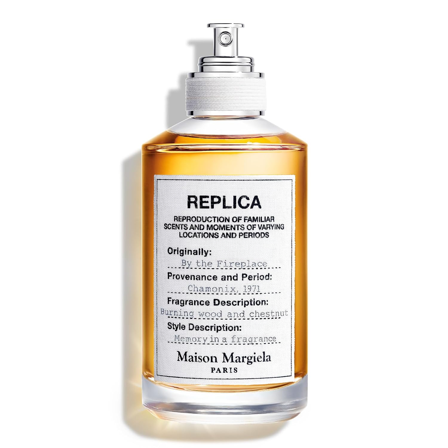 Maison Margiela REPLICA By the Fireplace Eau de Toilette bottle and presentation box