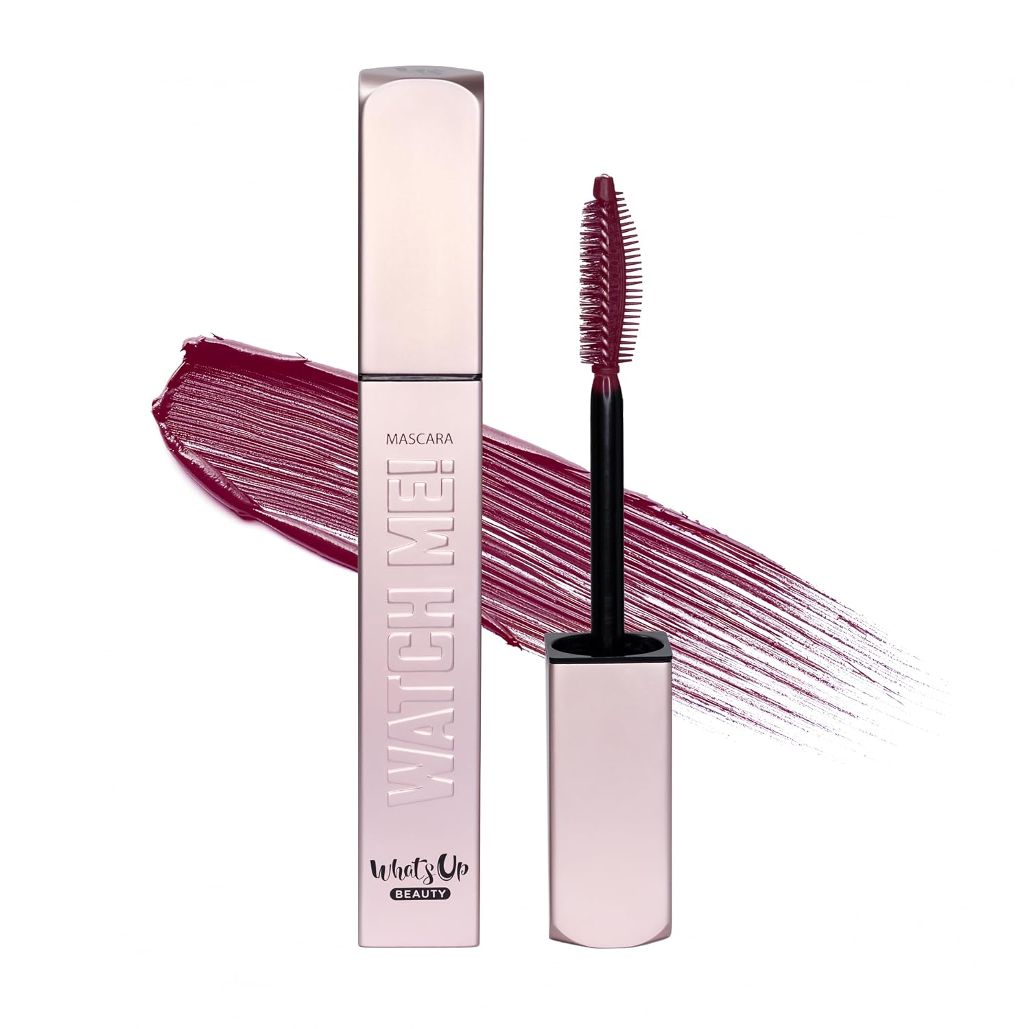 Whats Up Beauty Watch Me Colored Mascara packshot on a white background