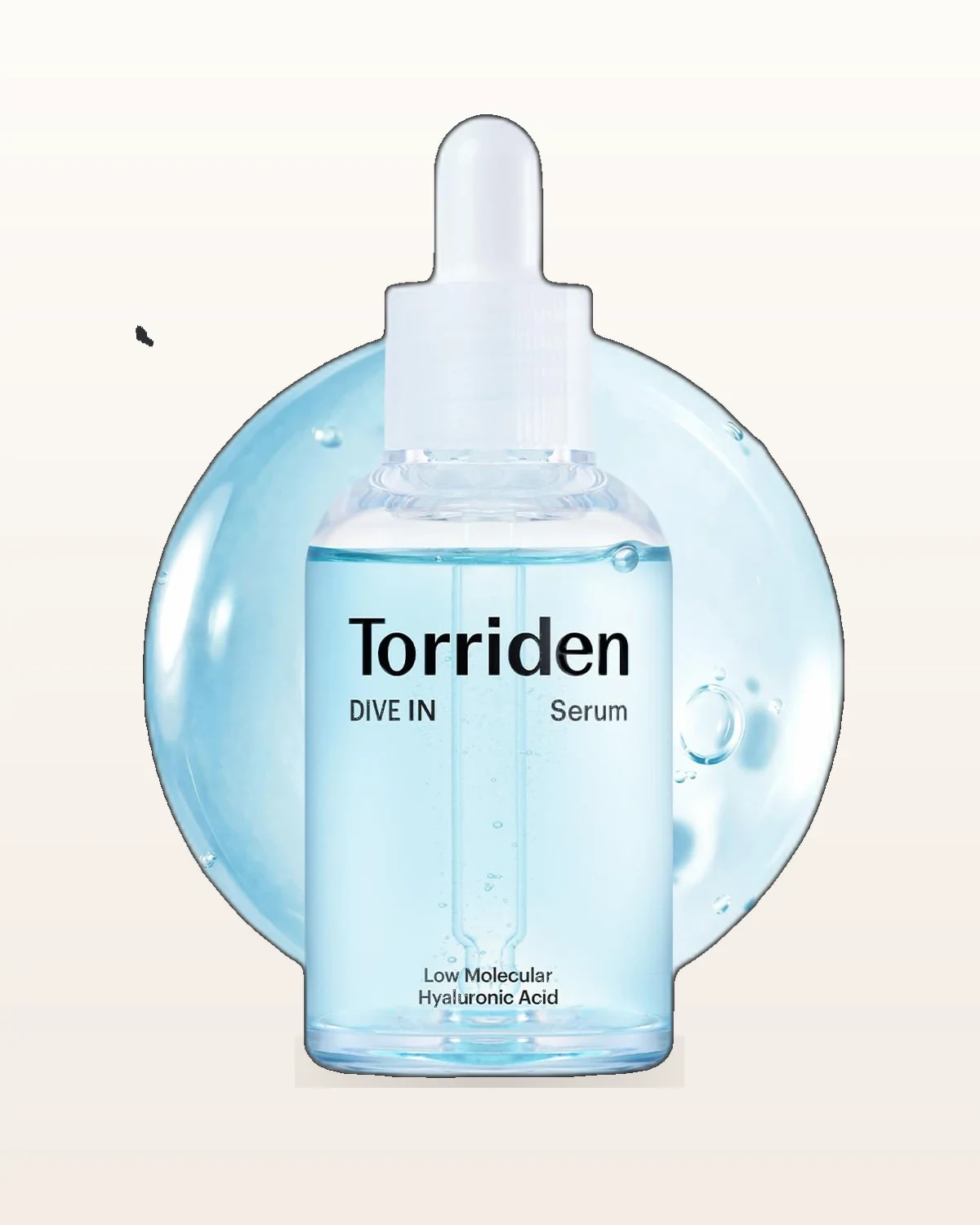 Torriden Dive-In Low Molecule Hyaluronic Acid Serum dropper bottle